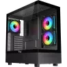 Boitier Moyen Tour ATXiTekShowbui 42RGB avec panneaux… | MonPC.Store