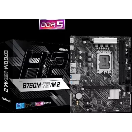 Carte MèreASRockB760M-H2/M.2DDR5 (Intel LGA 1700)… | MonPC.Store
