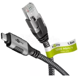 CableGoobayUSB vers RJ45 1m (Gris) | MonPC.Store