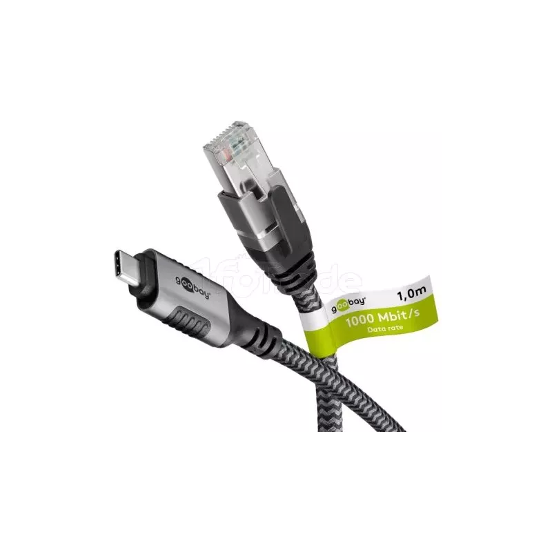 CableGoobayUSB vers RJ45 1m (Gris) | MonPC.Store