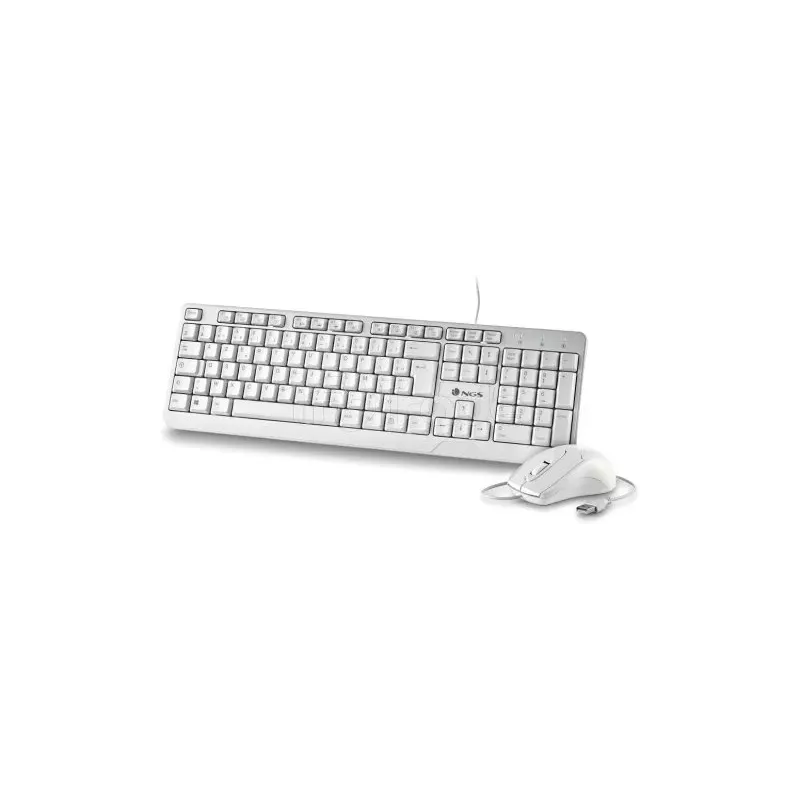 Pack 2en1 (Clavier/Souris)NGSCocoa (Blanc) | MonPC.Store