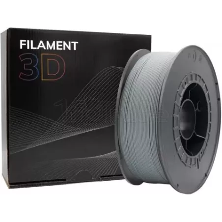 Bobine de Filament PLA 3D Gris Ø1,75mm - 1kg | MonPC.Store