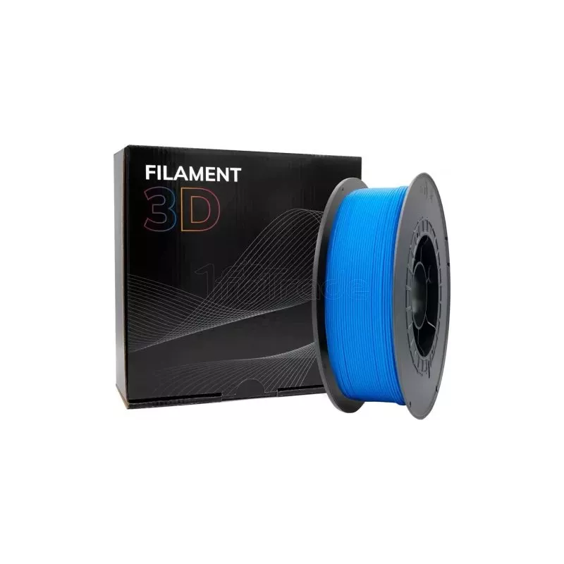 Bobine de Filament PLA 3D Bleu clair Ø1,75mm - 1kg | MonPC.Store