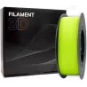 Bobine de Filament PLA 3D Jaune fluo Ø1,75mm - 1kg | MonPC.Store