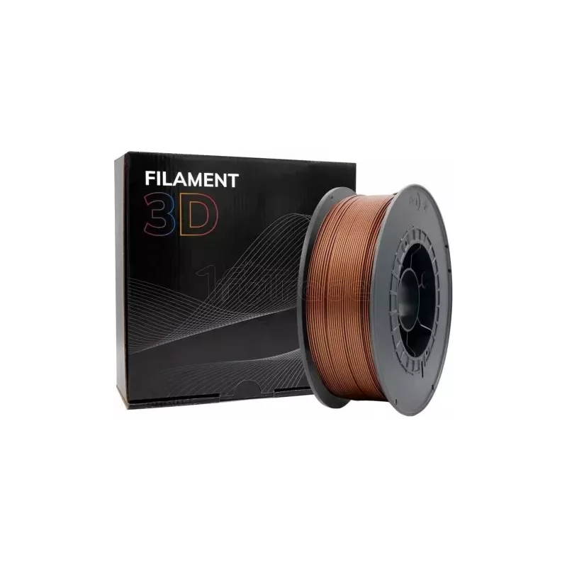 Bobine de Filament PLA 3D Bronze Ø1,75mm - 1kg | MonPC.Store