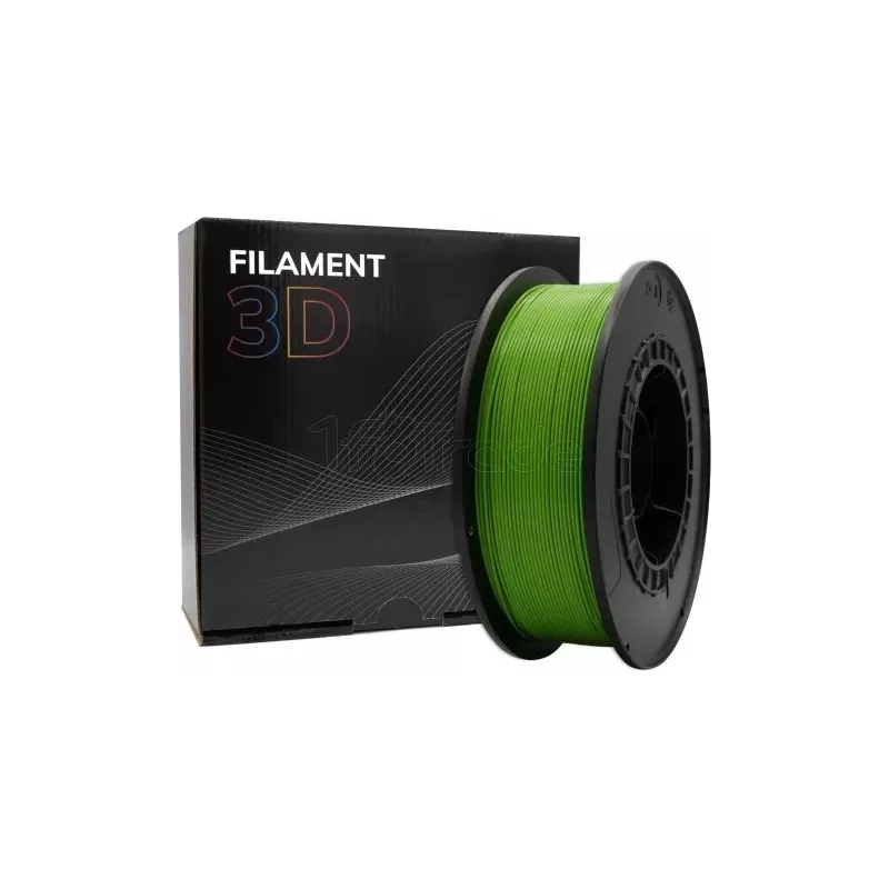 Bobine de Filament PLA 3D Vert pomme Ø1,75mm - 1kg | MonPC.Store
