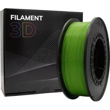 Bobine de Filament PLA 3D Vert pomme Ø1,75mm - 1kg | MonPC.Store