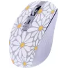 Souris sans filT'nBExclusiv' (Violet/Blanc) | MonPC.Store