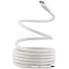 CâbleT'nBUSB-C 1,5m M/M aimanté (Blanc) | MonPC.Store