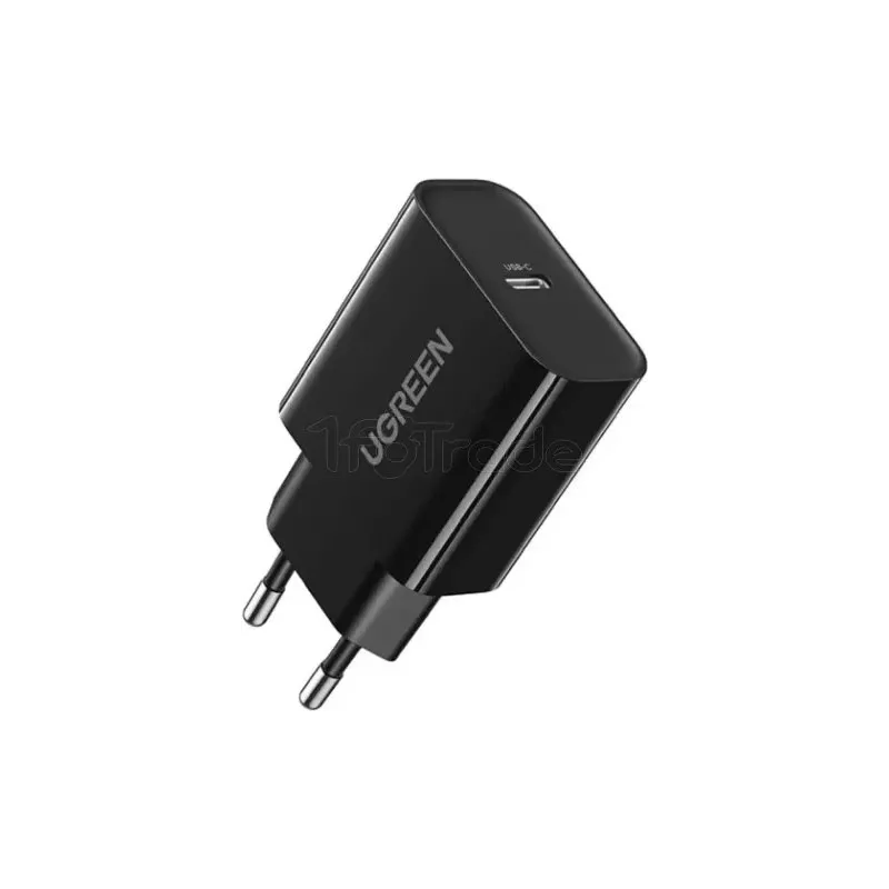Chargeur secteurUgreenUSB-C 20W (Noir) | MonPC.Store