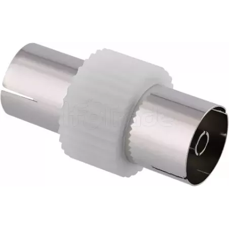 AdaptateurT'nBCoaxial 9.5mm vers 9mm F/F (Blanc) | MonPC.Store