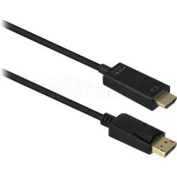 Câble DisplayPortT'nBvers HDMI 2m M/M (Noir) | MonPC.Store