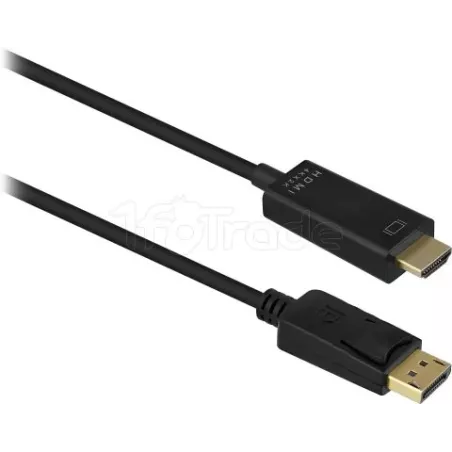 Câble DisplayPortT'nBvers HDMI 2m M/M (Noir) | MonPC.Store