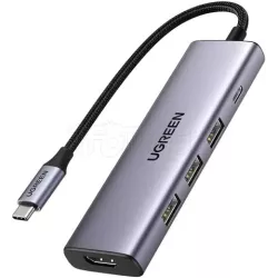 Adaptateur USB-CUgreenvers 1x HDMI + 3x USB-A + 1x… | MonPC.Store