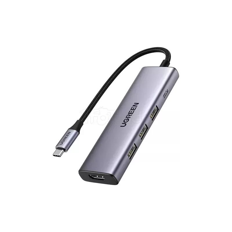 Adaptateur USB-CUgreenvers 1x HDMI + 3x USB-A + 1x… | MonPC.Store