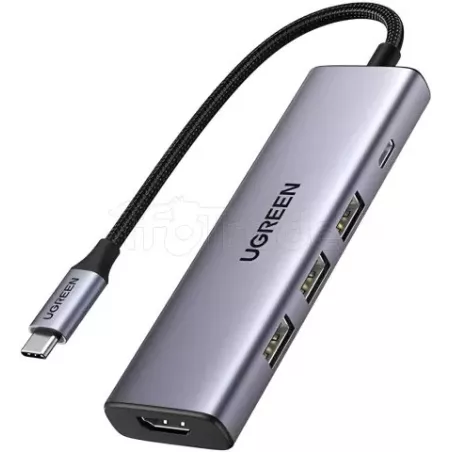 Adaptateur USB-CUgreenvers 1x HDMI + 3x USB-A + 1x… | MonPC.Store