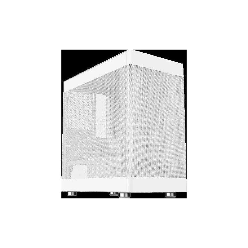 Boitier Mini Tour Micro ATXiTekProMesh 35 (Blanc) | MonPC.Store