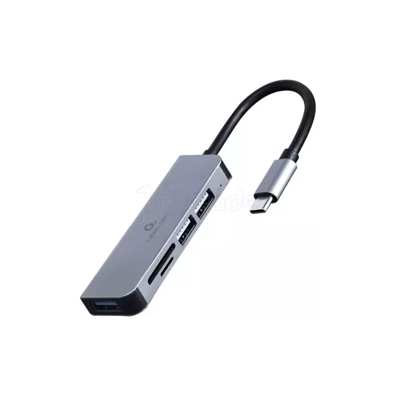 Hub USB-C 3.1CableXpert- 3 ports avec lecteur de… | MonPC.Store