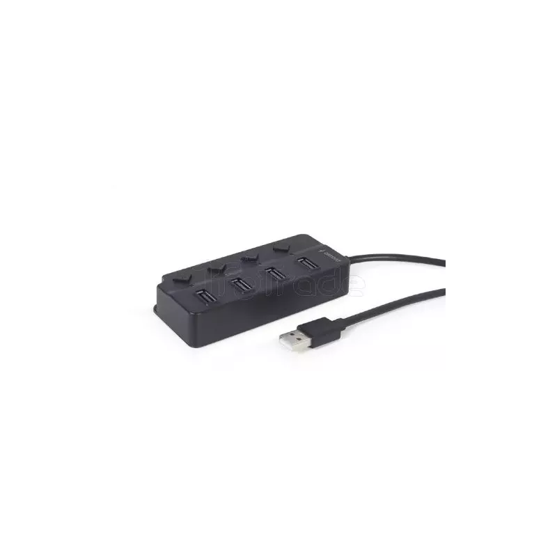 Hub USB 2.0Gembird- 4 ports (Noir) | MonPC.Store