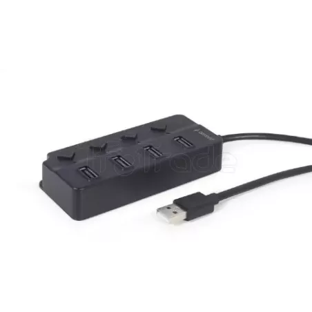 Hub USB 2.0Gembird- 4 ports (Noir) | MonPC.Store