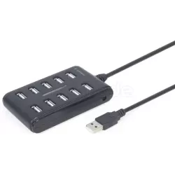 Hub USB 2.0Gembird- 10 ports (Noir) | MonPC.Store