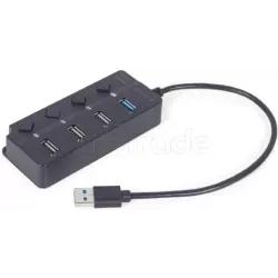Hub USB 3.1Gembird- 4 ports (Noir) | MonPC.Store