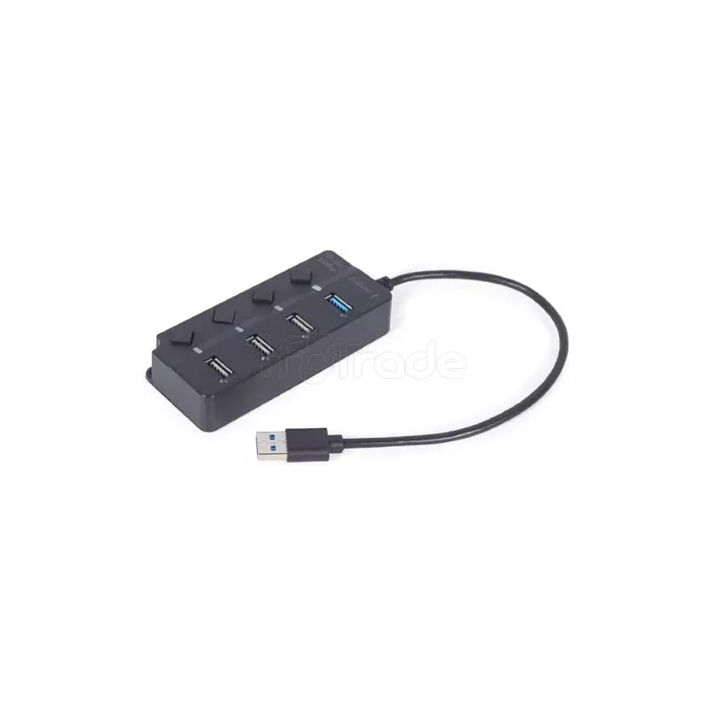 Hub USB 3.1Gembird- 4 ports (Noir) | MonPC.Store