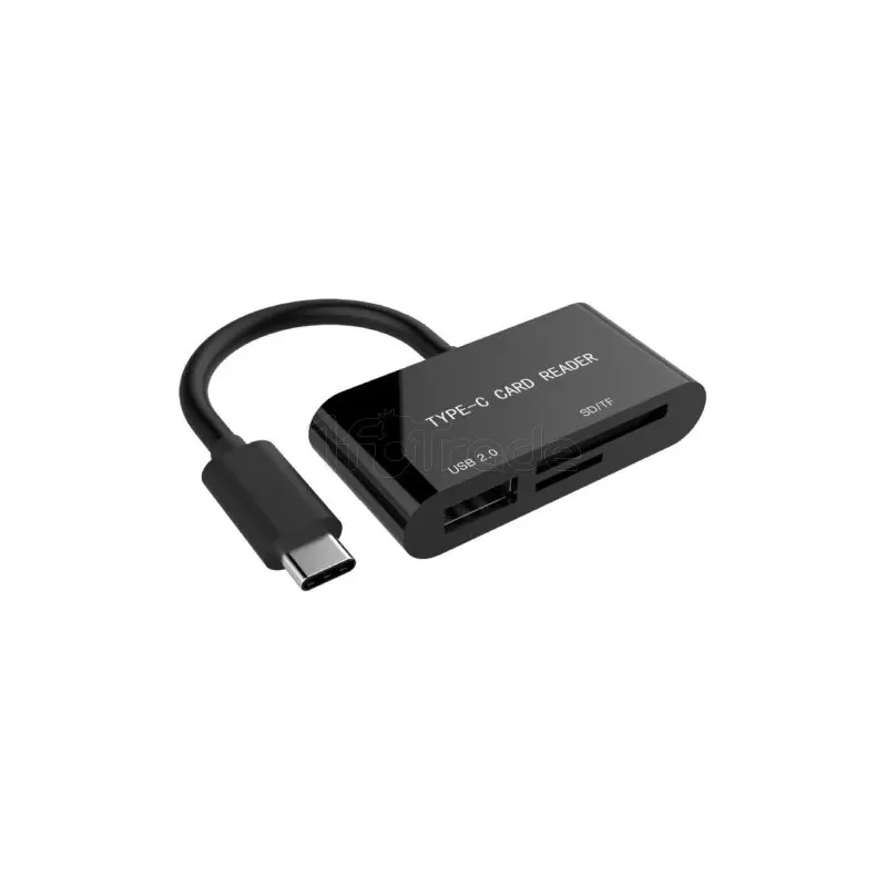 Lecteur de Cartes externeGembirdUSB-C 3.0 (Noir) | MonPC.Store