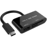 Lecteur de Cartes externeGembirdUSB-C 3.0 (Noir) | MonPC.Store
