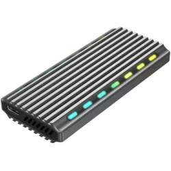 Boitier externe USB 3.1GembirdRGB - S-ATA/NVMe M.2… | MonPC.Store