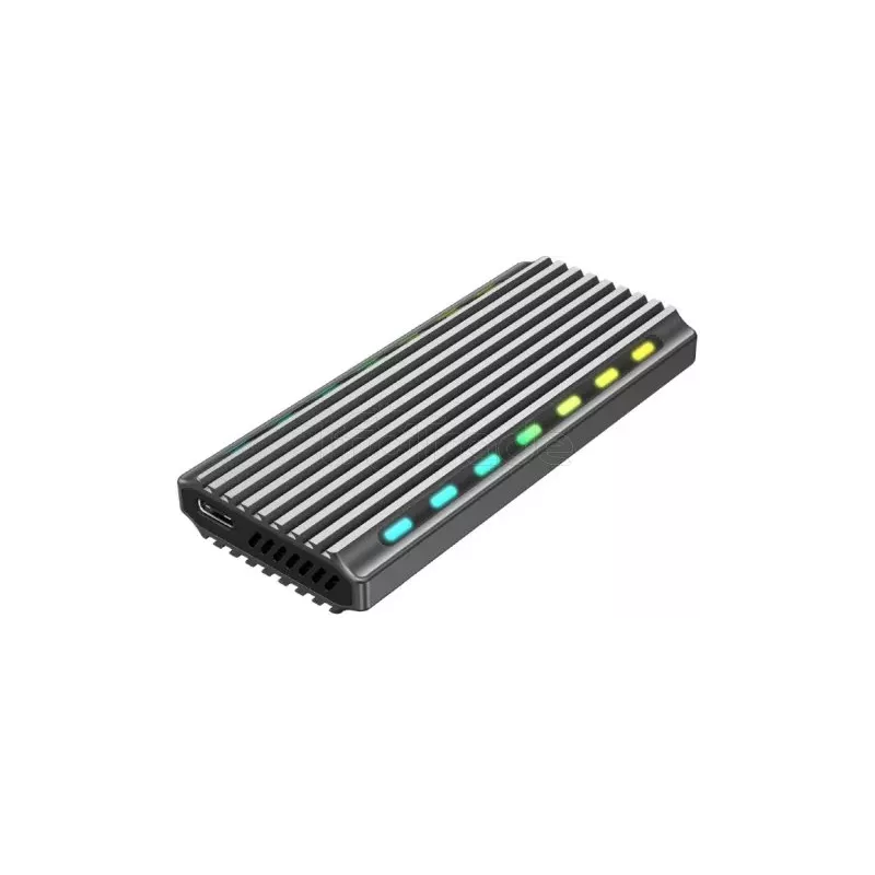 Boitier externe USB 3.1GembirdRGB - S-ATA/NVMe M.2… | MonPC.Store