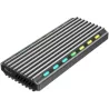 Boitier externe USB 3.1GembirdRGB - S-ATA/NVMe M.2… | MonPC.Store