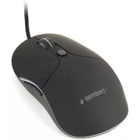 Souris filaireGembirdMUS-UL-02 (Noir) | MonPC.Store