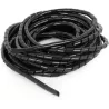 Gaîne Organisateur de câblesCableXpert10mx12mm (Noir) | MonPC.Store