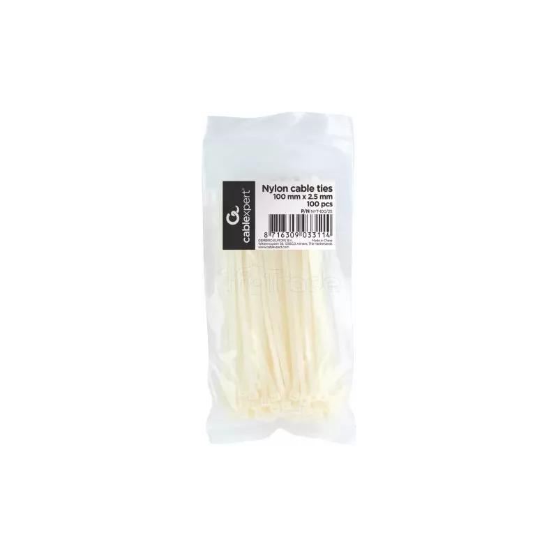 Lot de 100 Colliers plastique/Serre câbleCableXpert… | MonPC.Store