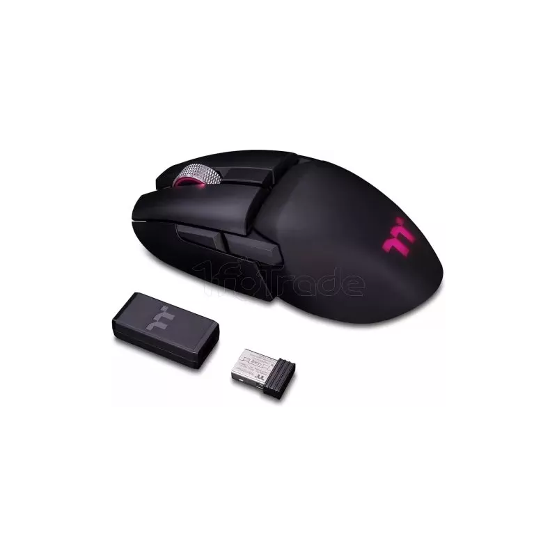 Souris sans fil GamerThermaltakeArgent M5 RGB (Noir) | MonPC.Store