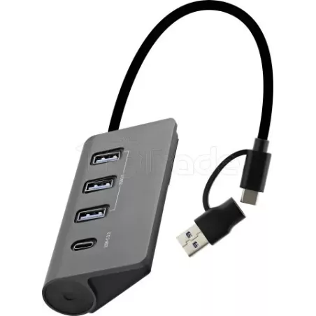 Hub USB 3.0T'nB- 3x USB-A + 1x USB-C | MonPC.Store