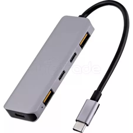 Hub USB 3.2T'nB- 2x USB-A + 2x USB-C 100W | MonPC.Store