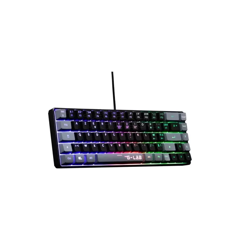 Clavier GamerThe G-LabKeyz Hydrogen BKG RGB (Noir) | MonPC.Store