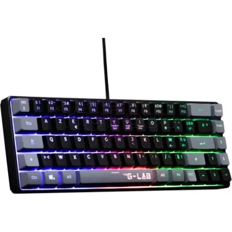 Clavier GamerThe G-LabKeyz Hydrogen BKG RGB (Noir) | MonPC.Store