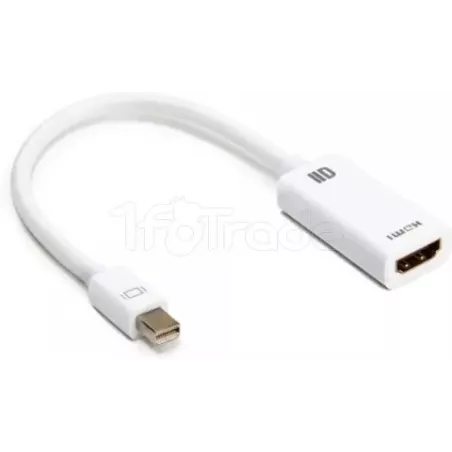 Cable Mini DisplayPort vers HDMID2 Diffusion15cm (Blanc) | MonPC.Store