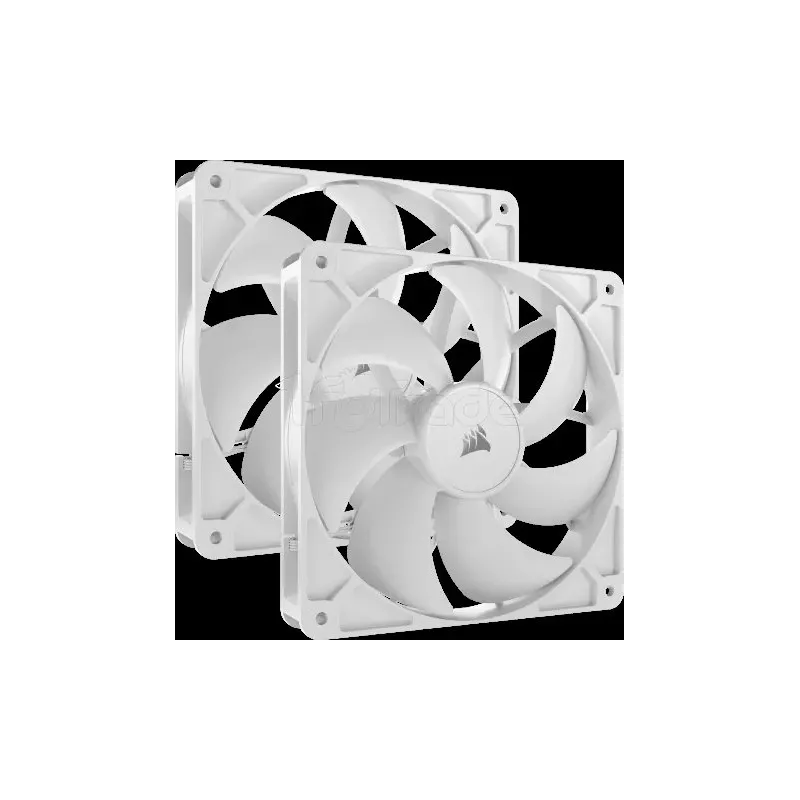 Lot de 2 Ventilateurs de boitierCorsairRS- 14cm (Blanc) | MonPC.Store