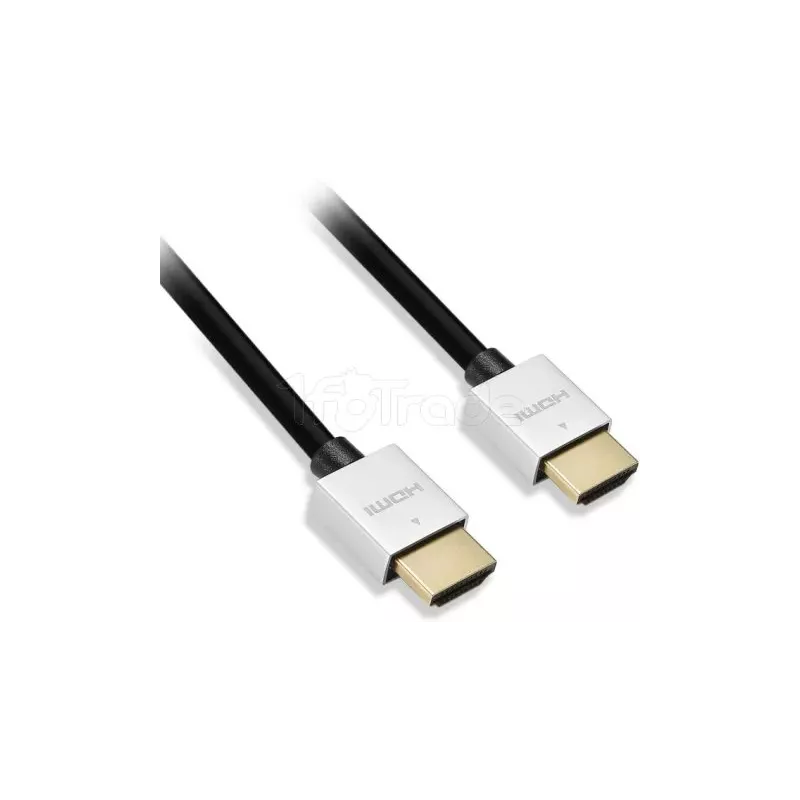 Cable HDMI 2.0D2 Diffusion1.5m M/M Ultra Fin (Noir) | MonPC.Store
