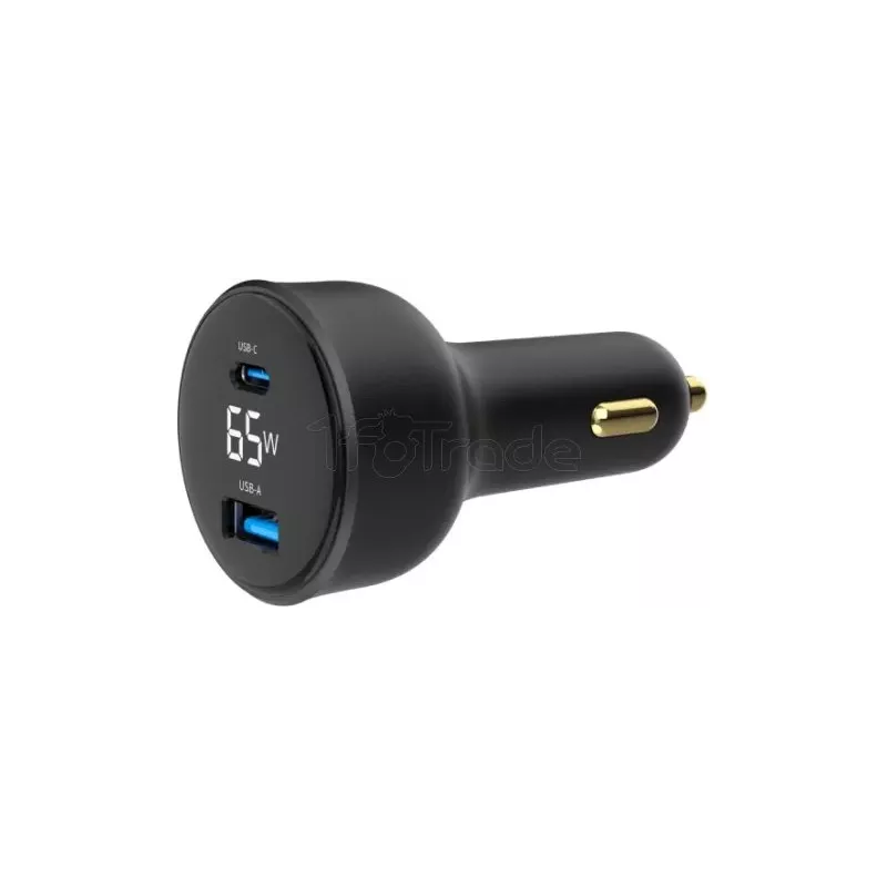 Chargeur Allume CigareGembird1x USB-C + 1x USB-A 65W… | MonPC.Store