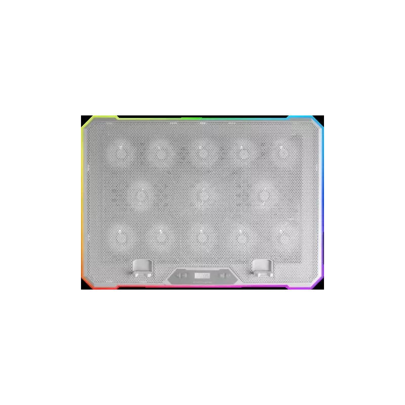 Support ventiléMars GamingMNBC13RGB 17"max (Blanc) | MonPC.Store