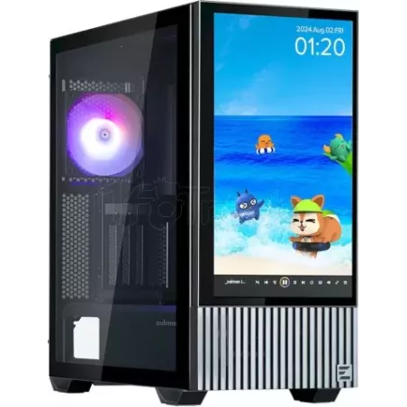 Boitier Moyen Tour E-ATXZalmanZ10 DSRGB LCD avec… | MonPC.Store