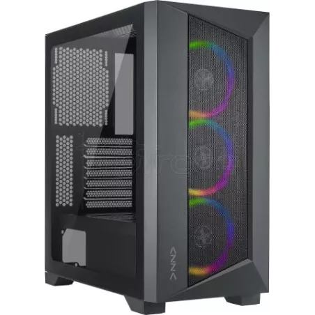 Boitier Moyen Tour ATXAzzaOctaneA RGB avec panneau… | MonPC.Store