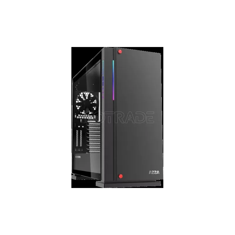 Boitier Moyen Tour ATXAzzaZircon 7000RGB avec panneau… | MonPC.Store