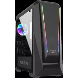 Boitier Moyen Tour ATXAzzaChromaA RGB avec panneau… | MonPC.Store