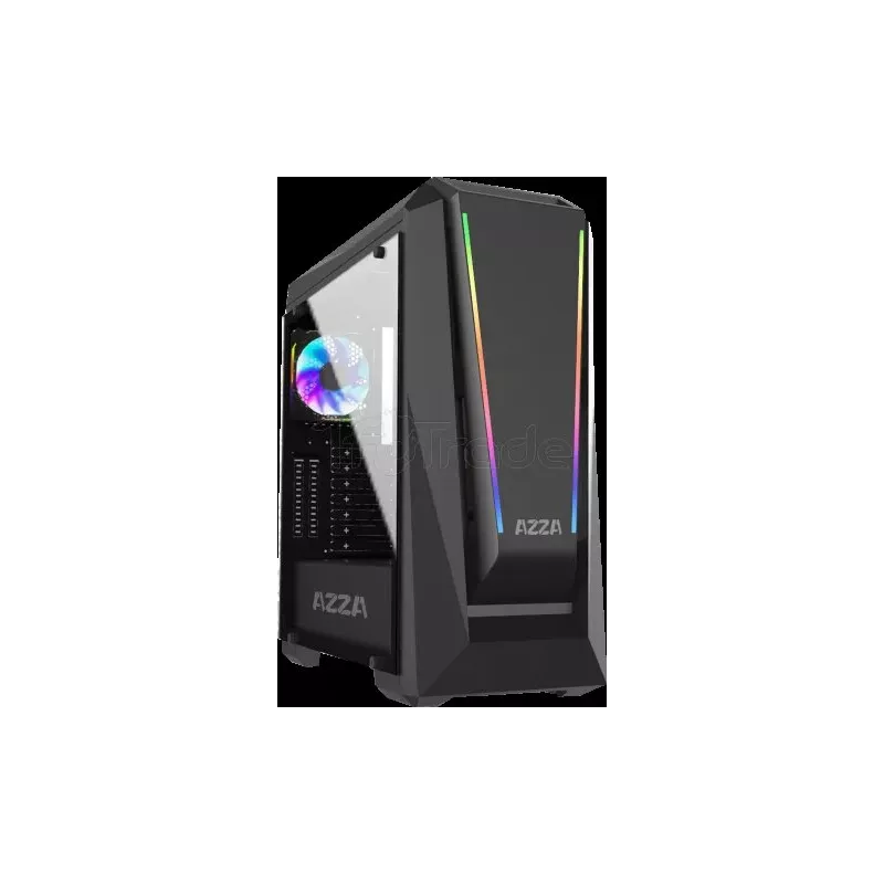 Boitier Moyen Tour ATXAzzaChromaA RGB avec panneau… | MonPC.Store